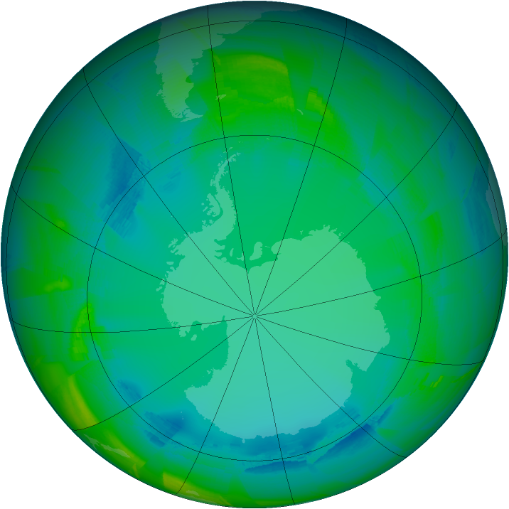 Ozone Map 2009-07-27